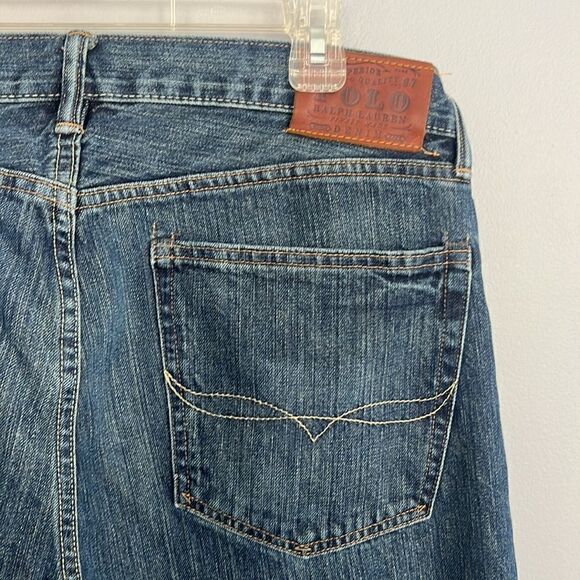 Ralph Lauren Men’s Slim Straight fit 36 x 32 Jeans - Picture 3 of 15